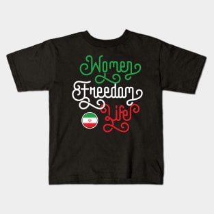 Women Freedom Life Kids T-Shirt